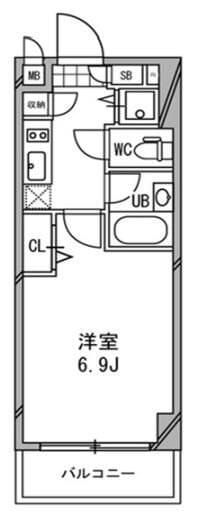 ドゥーエ浦安 314 間取り図