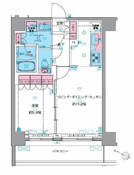 GENOVIA南千住Ⅵskygarden 605