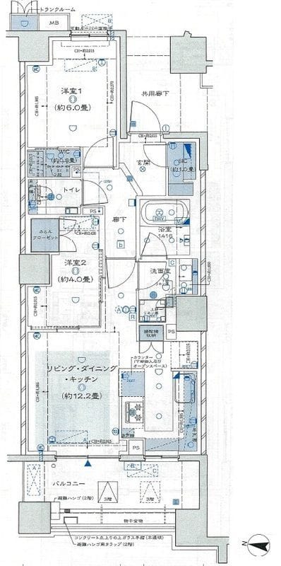 ザ・パークハウス東陽町翠賓閣 202