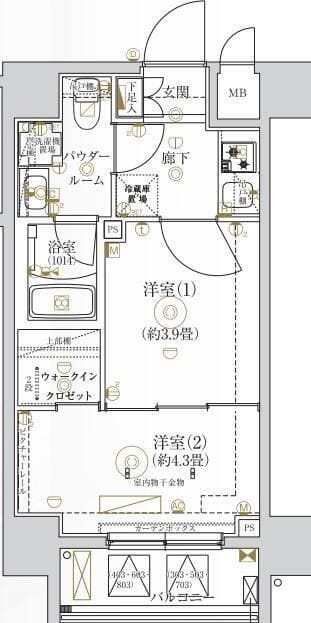 ガリシア亀戸 201
