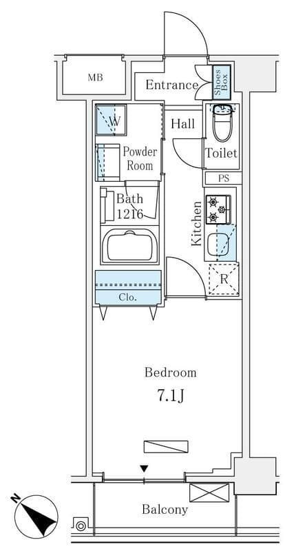 LUMICITY月島(ルミシティ月島) 402