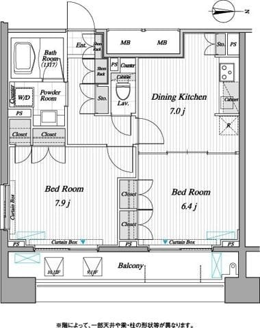 レジディア錦糸町Ⅱ 1004