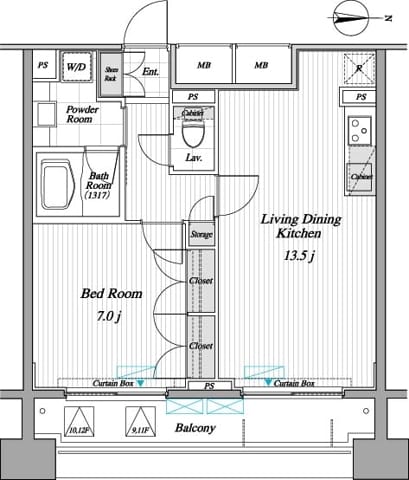 レジディア錦糸町Ⅱ 1005