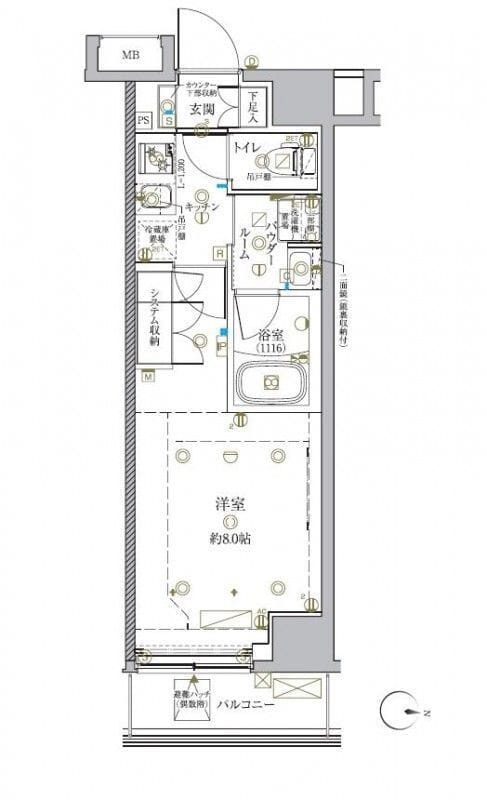 クレイシア新宿中落合 402