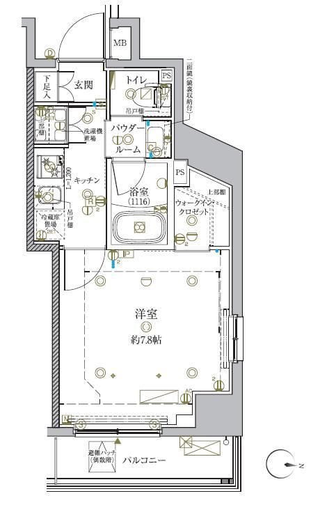 クレイシア新宿中落合 404