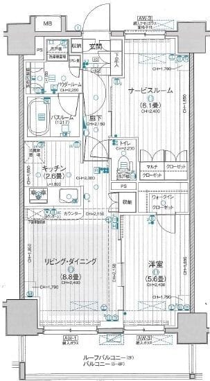 パレステージ曳舟Ⅱ 202