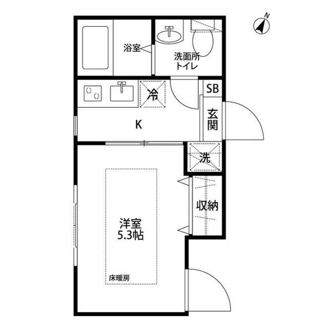 ピアコートTM阿佐ヶ谷弐番館 102 間取り図