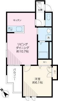 SCAPES SENGOKU 202 間取り図
