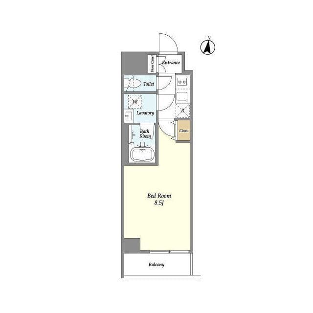 La Douceur赤羽 501 間取り図