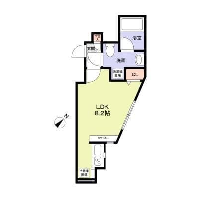 FAIR阿佐ヶ谷 103 間取り図