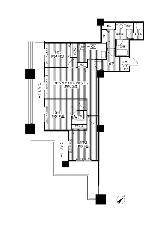 晴海アイランドトリトンスクエアビュータワー1号棟 2406