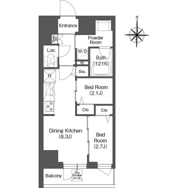 コンフォリア・リヴ西蒲田 1002