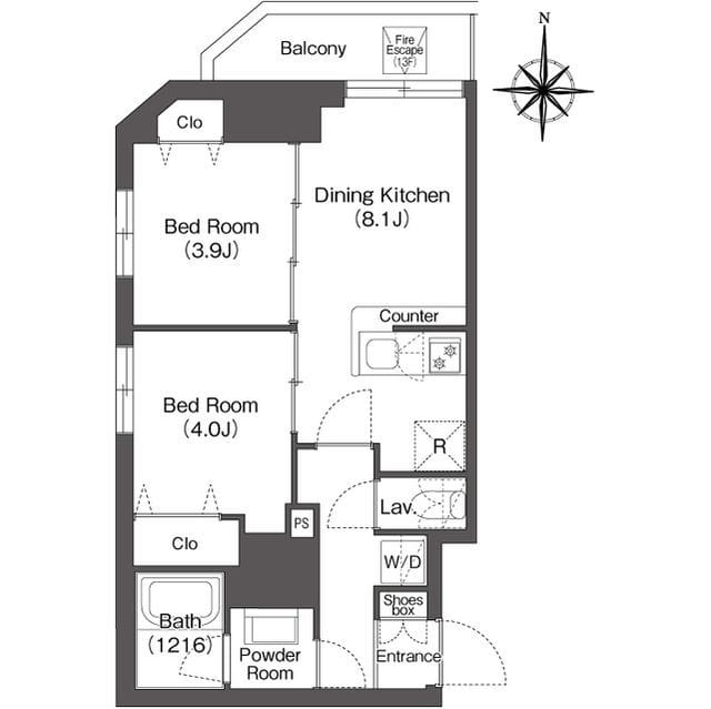 コンフォリア・リヴ西蒲田 1403