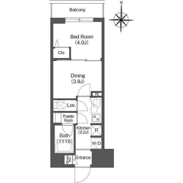 コンフォリア・リヴ西蒲田 1406