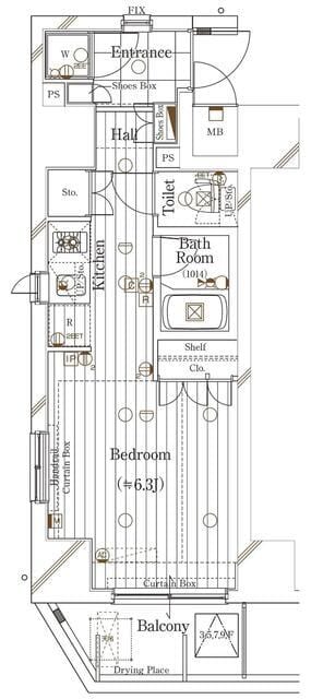 ガリシアヒルズ西麻布WEST 501