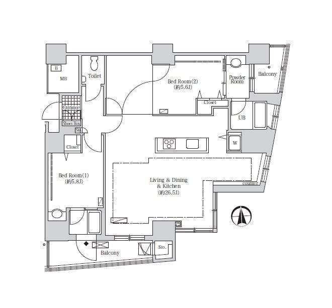 アクティ汐留 3507