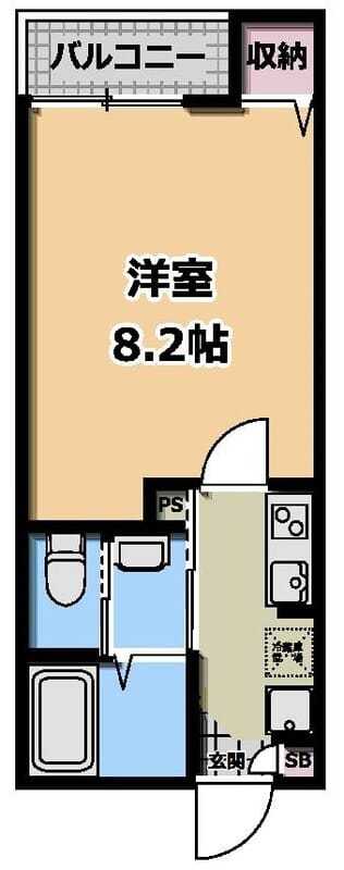 クロースエビス 105 間取り図