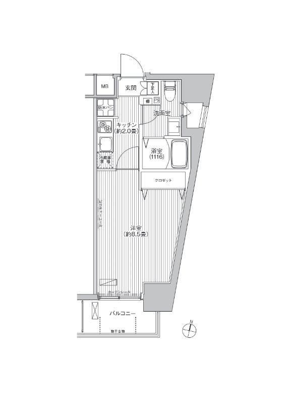 カーサラスク目白台 803
