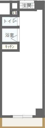 ラフィネ麻布十番 1105 間取り図
