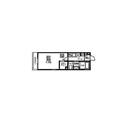 アーバンテラス 東池袋 201 間取り図