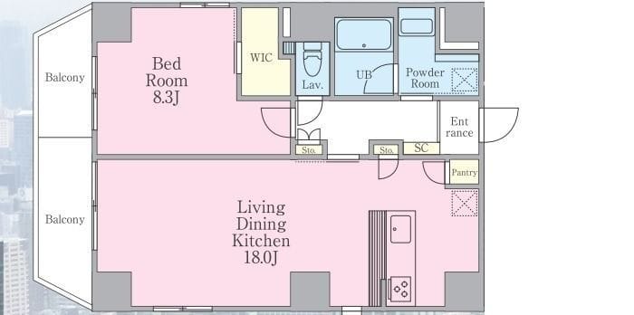 MANOA白金高輪 801
