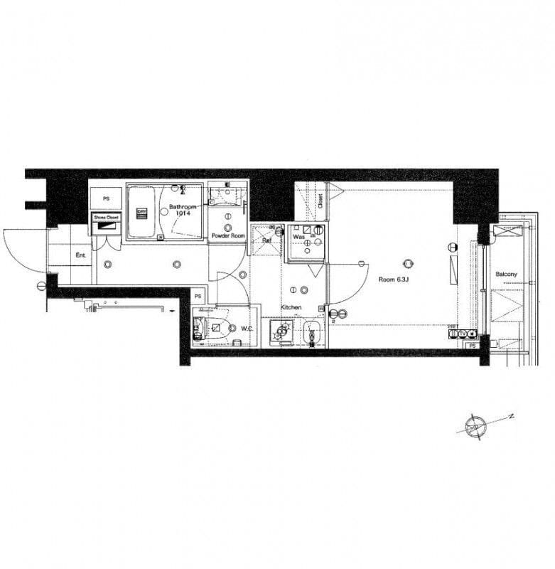 メイクスデザイン東新宿 801