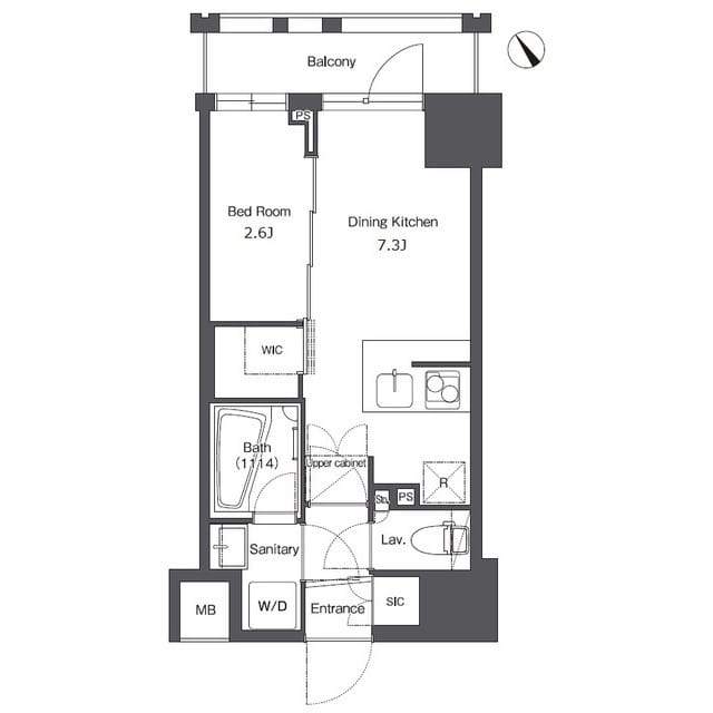 コンフォリア台東根岸 1102