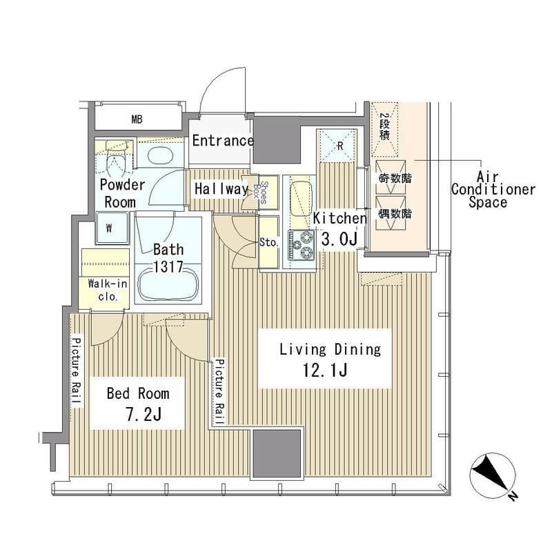 MY TOWER RESIDENCE 1101 間取り図