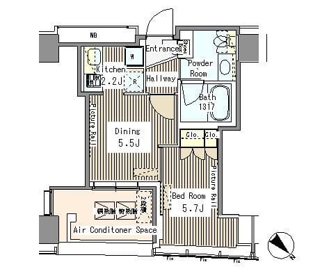 MY TOWER RESIDENCE 1204 間取り図