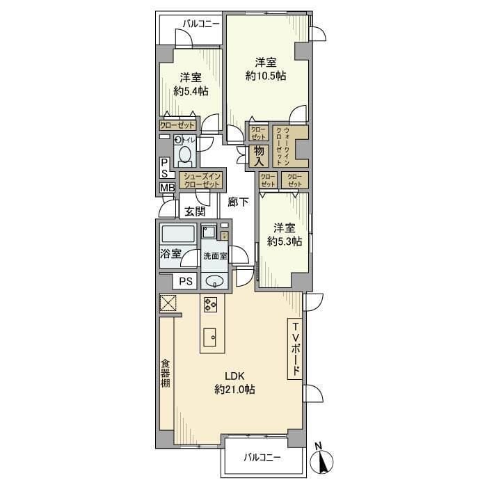 松原ハイデンス 205