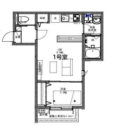 KEIAI RESIDENCE 豊四季 101