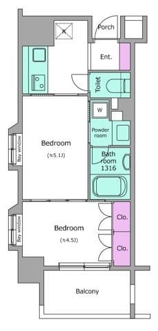 レジディア池尻大橋 1301