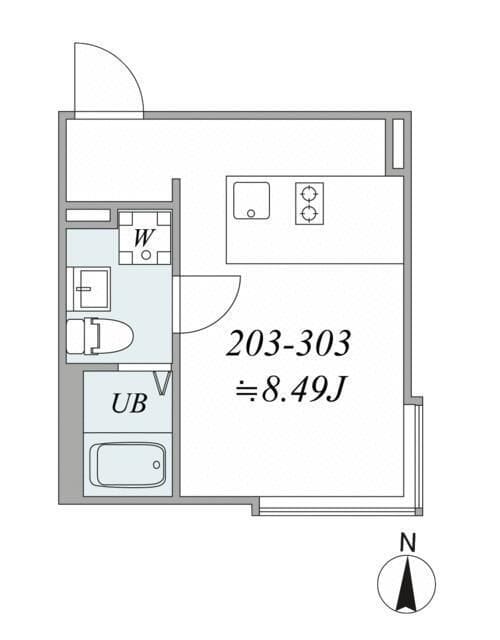 trias185 303 間取り図