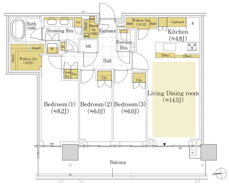 HARUMI FLAG SUN VILLAGE T棟 SKY DUO Tower5の写真