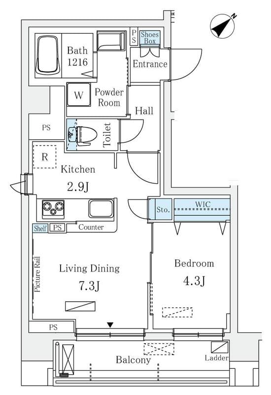 Raum麻布十番 801
