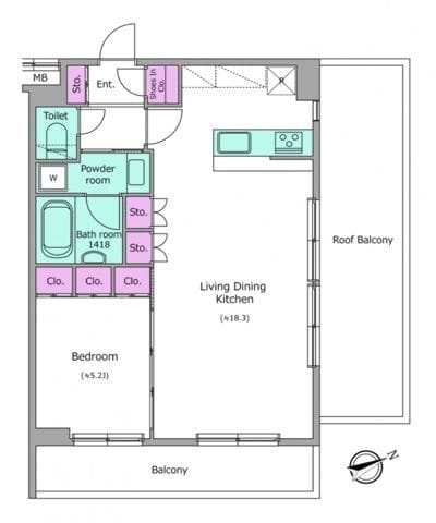 ラクラス四谷 0403