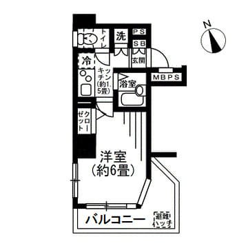 パークウェル麻布十番 803