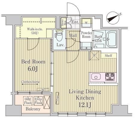 京橋レジデンス 1002