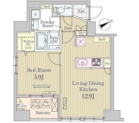 京橋レジデンス 304