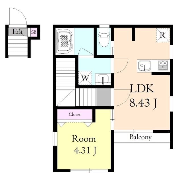 イルヴィアーレ奈美木赤塚Aの写真