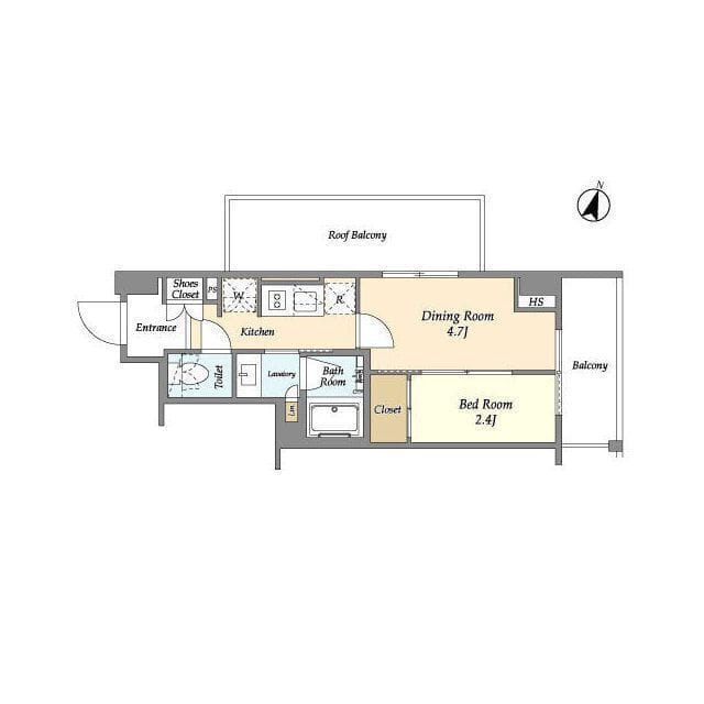 ジオエント山吹神楽坂 801