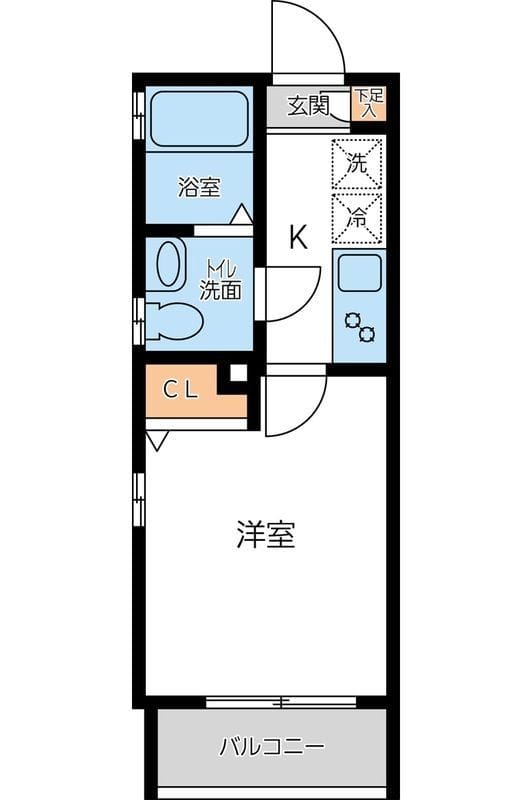 CITY SPIRE 西新宿 0101 間取り図