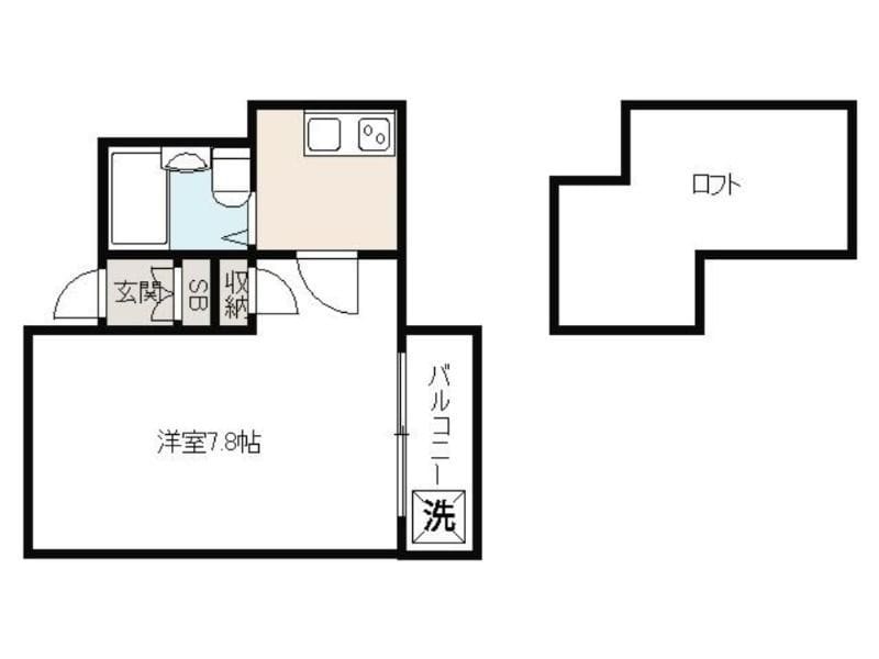 コエル第3ビル 302 間取り図