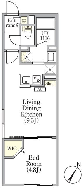 ツヴァイテ小竹向原 202