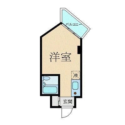 ドエルイン大井町 611 間取り図