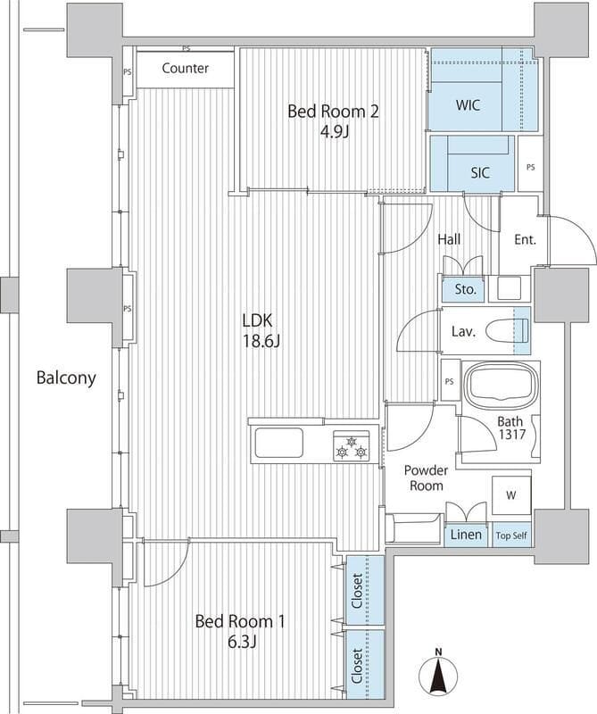 セルリアンホームズ勝どき 309