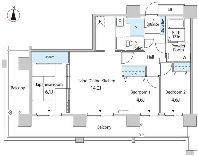セルリアンホームズ勝どき 906