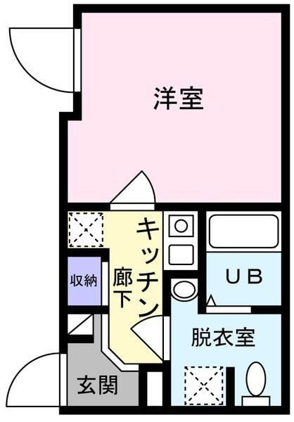 パークアローズ南砂 101 間取り図