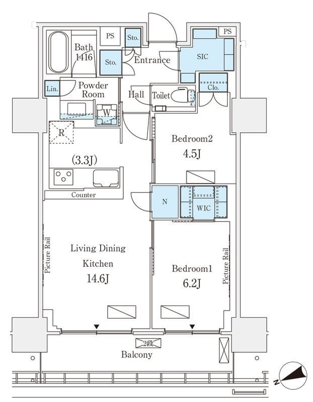 ロイヤルパークス品川 2109