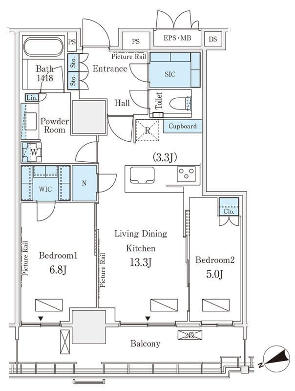 ロイヤルパークス品川 2307